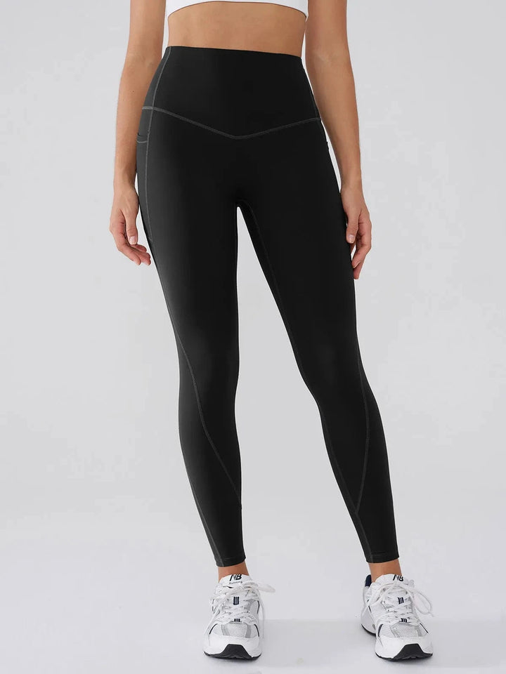 BRXL® BrxlGrit™ Tummy Control High Waisted Workout Leggings with Pockets