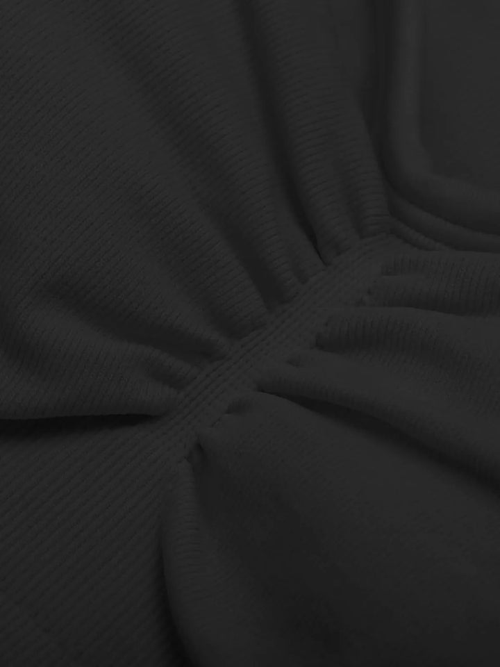 BrxlGrit™ V Neck Sculpt Seamless Ruched Y Back Sports Bra