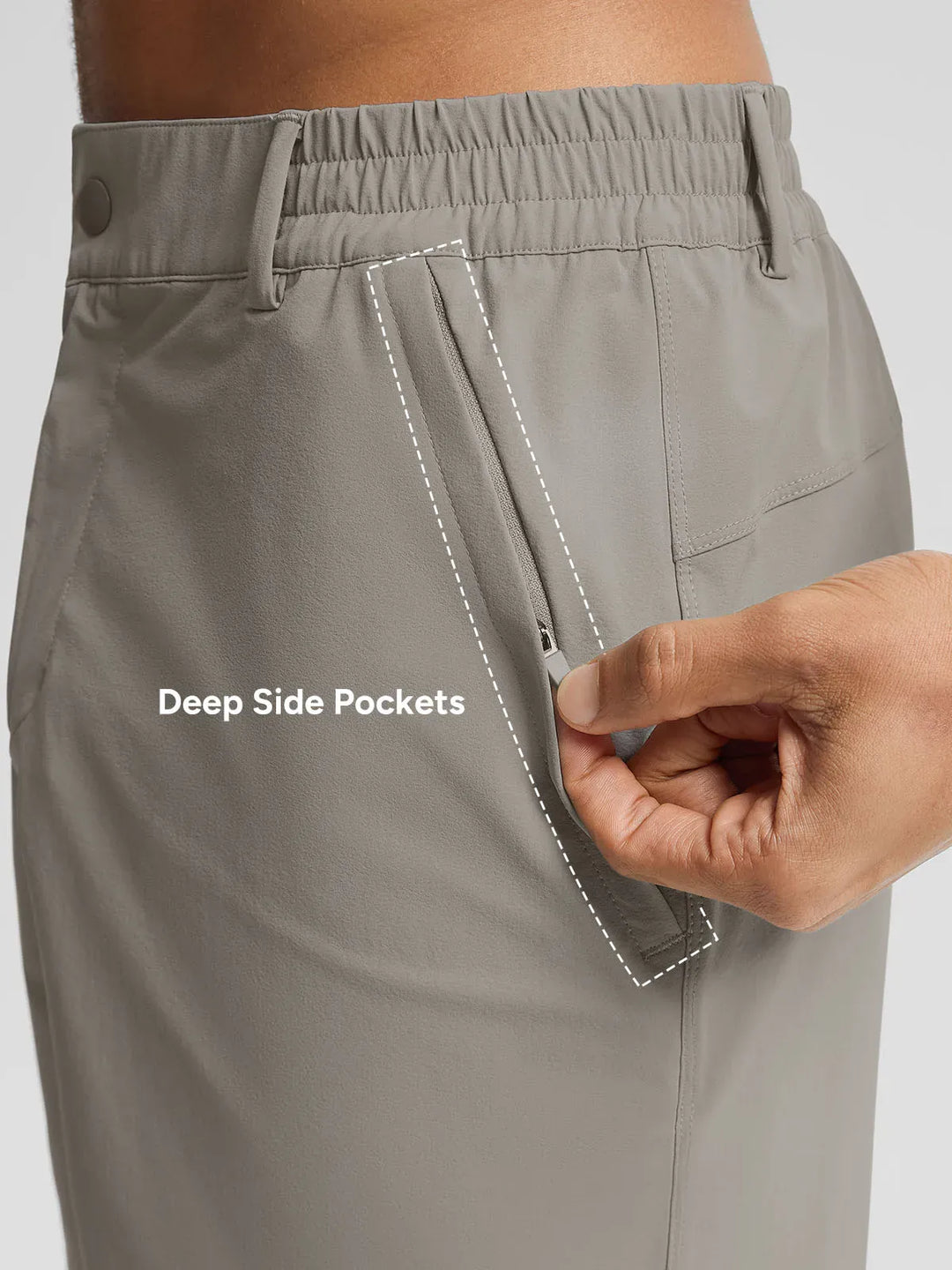 BrxlMen™ Lightweight Breathable Casual Cargo Shorts With Pockets For Men
