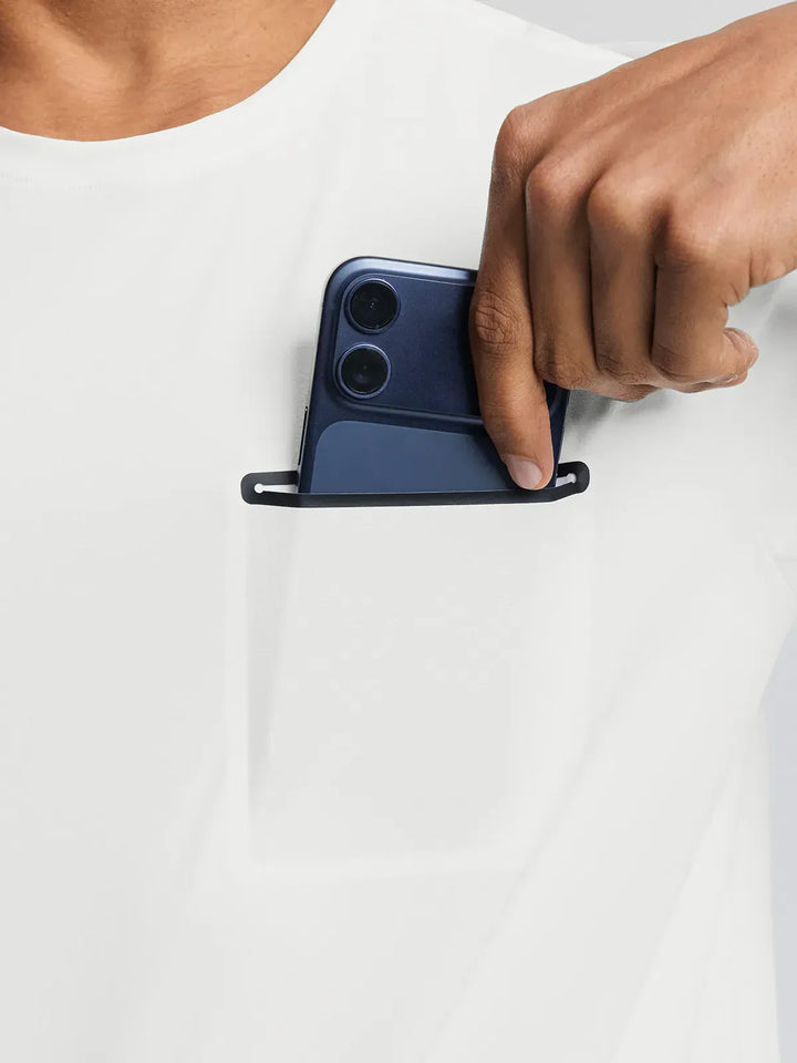 BrxlMen™ Oversized Breathable Workout Tee With Chest Pocket For Men