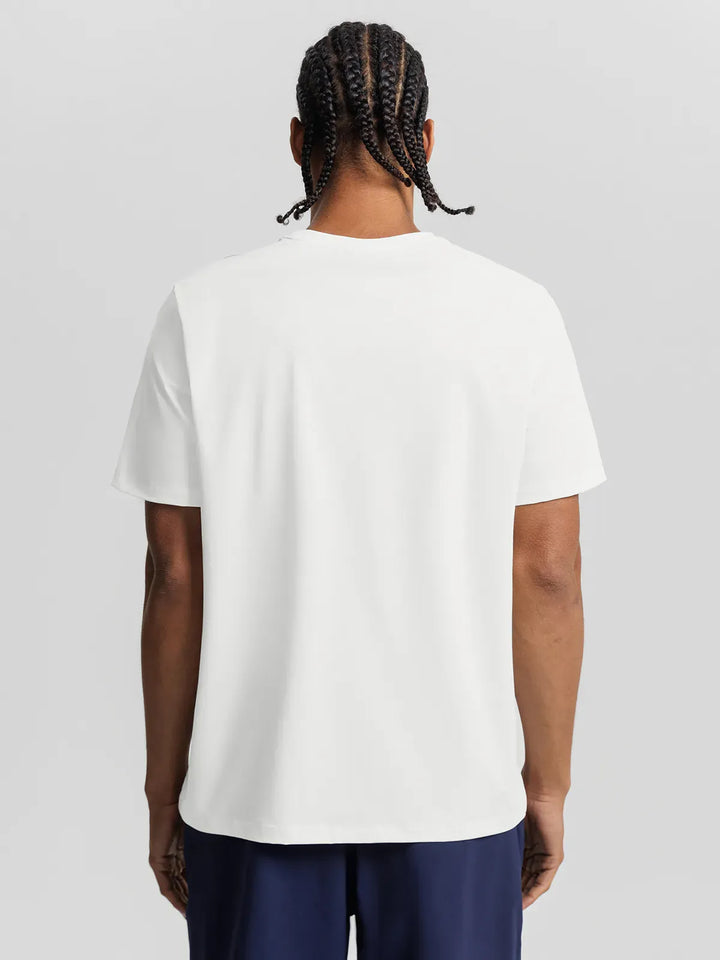 BrxlMen™ Oversized Breathable Workout Tee With Chest Pocket For Men