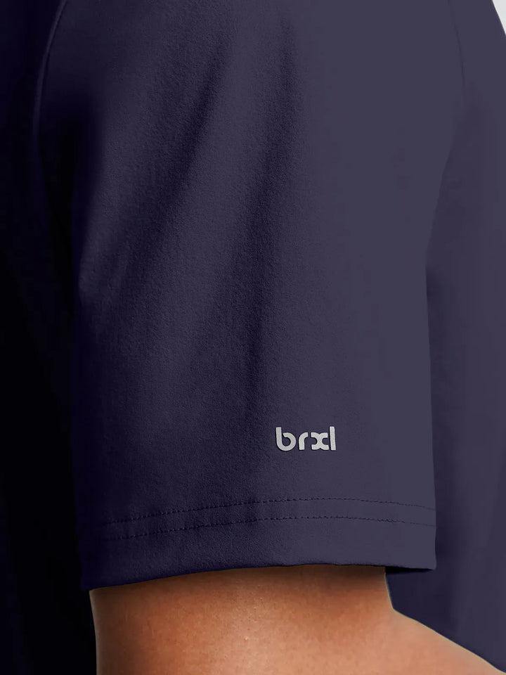 BrxlMen™ Oversized Breathable Workout Tee With Chest Pocket For Men