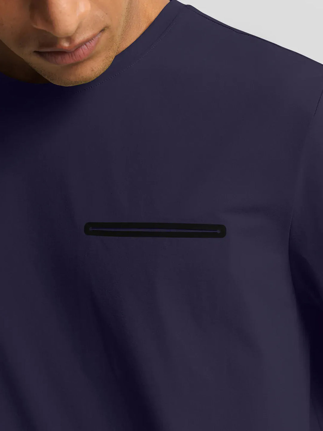 BrxlMen™ Oversized Breathable Workout Tee With Chest Pocket For Men