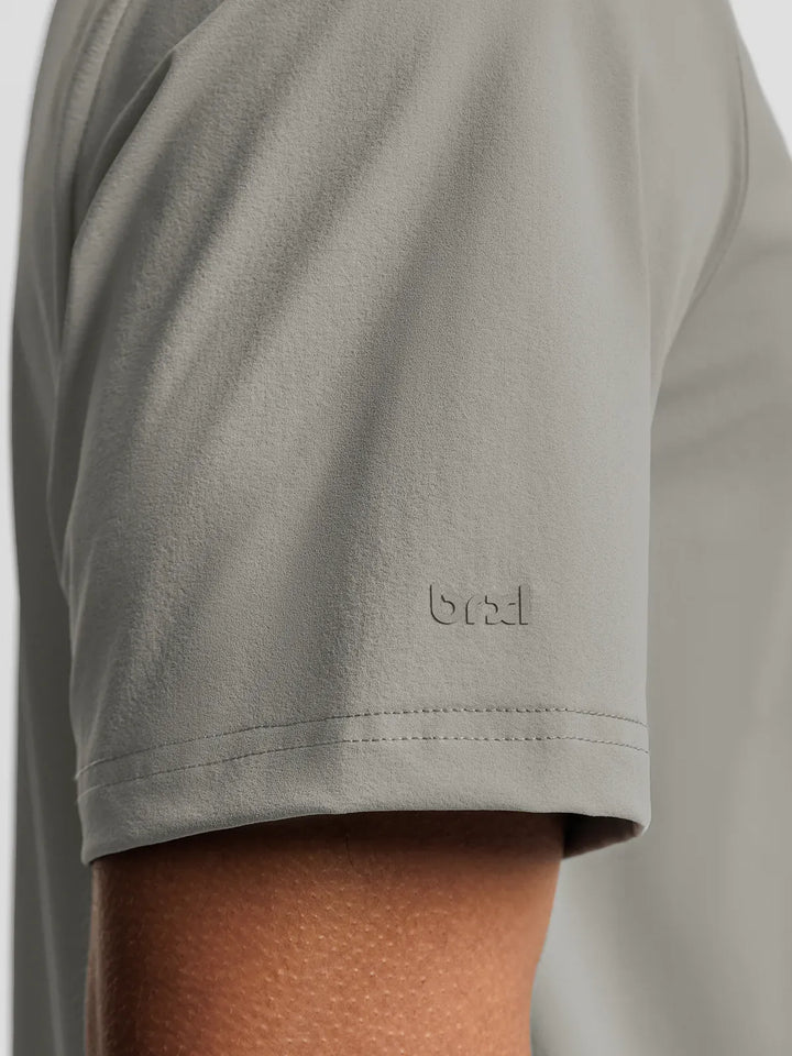 BrxlMen™ Oversized Breathable Workout Tee With Chest Pocket For Men