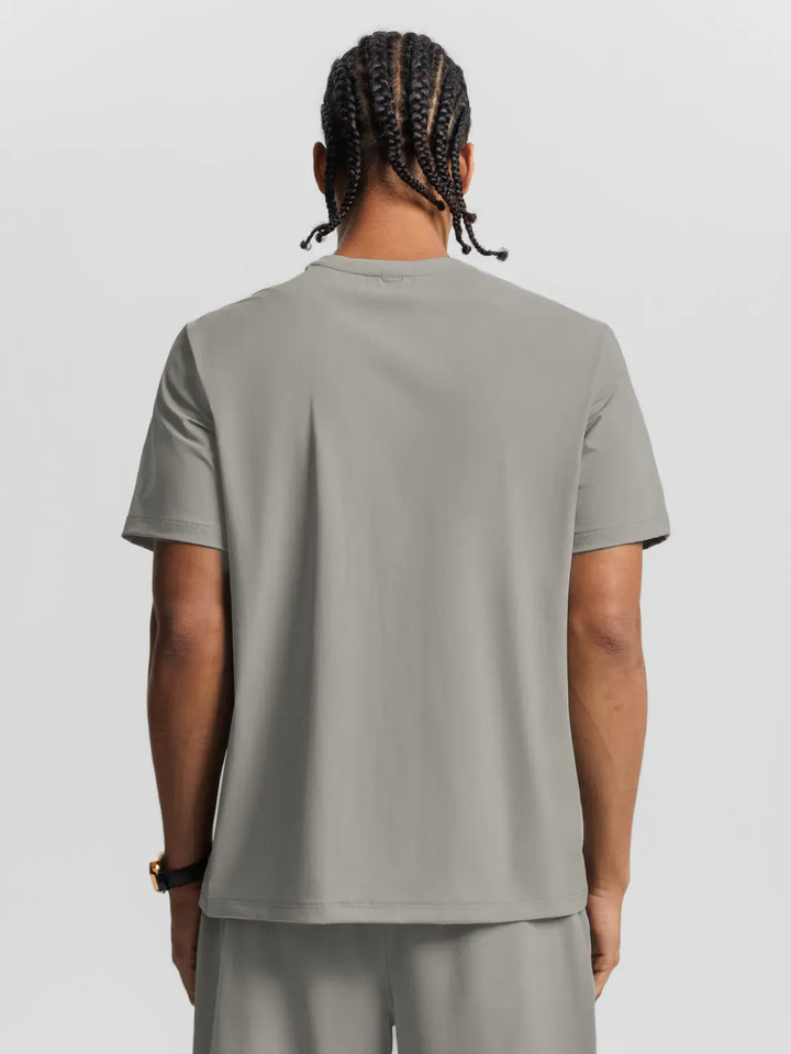 BrxlMen™ Oversized Breathable Workout Tee With Chest Pocket For Men