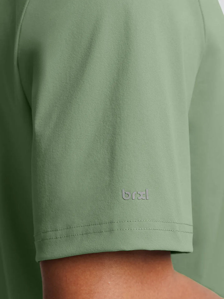 BrxlMen™ Oversized Breathable Workout Tee With Chest Pocket For Men