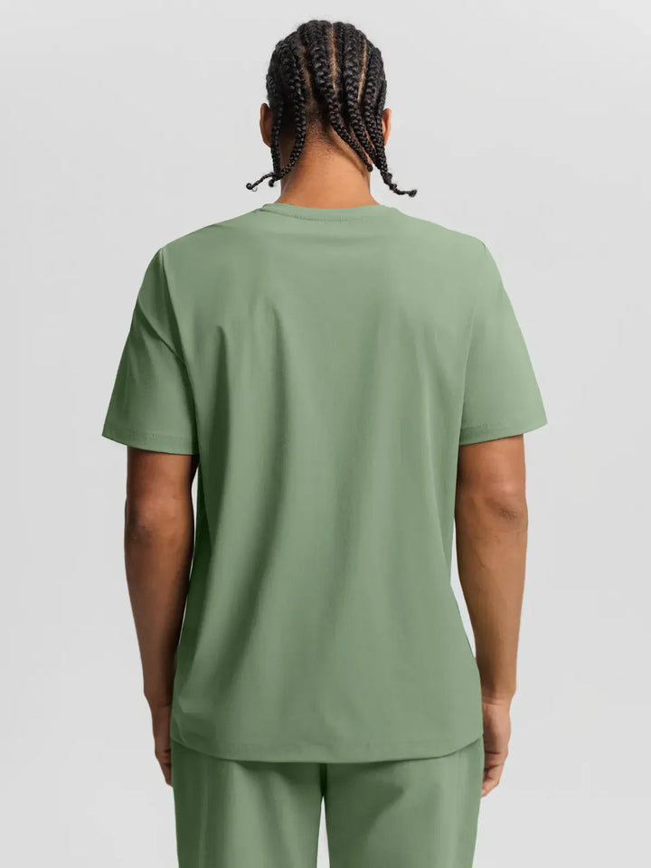 BrxlMen™ Oversized Breathable Workout Tee With Chest Pocket For Men