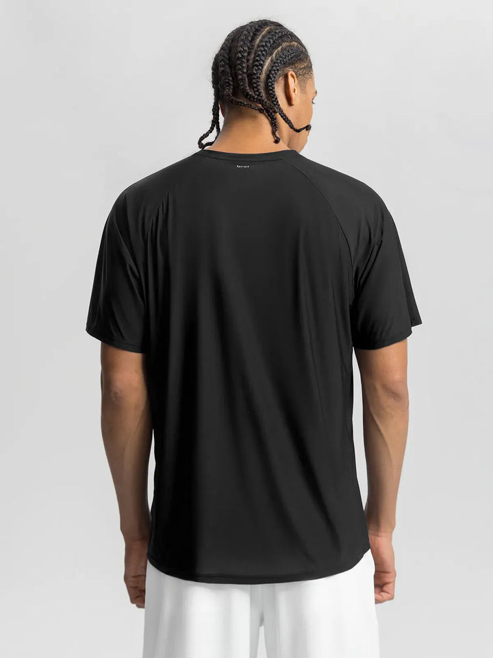 BrxlMen™  Raglan Sleeves Quick Dry Slim Fit  Workout Tee For Men