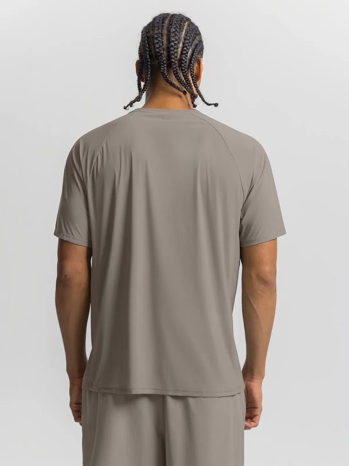 BrxlMen™  Raglan Sleeves Quick Dry Slim Fit  Workout Tee For Men