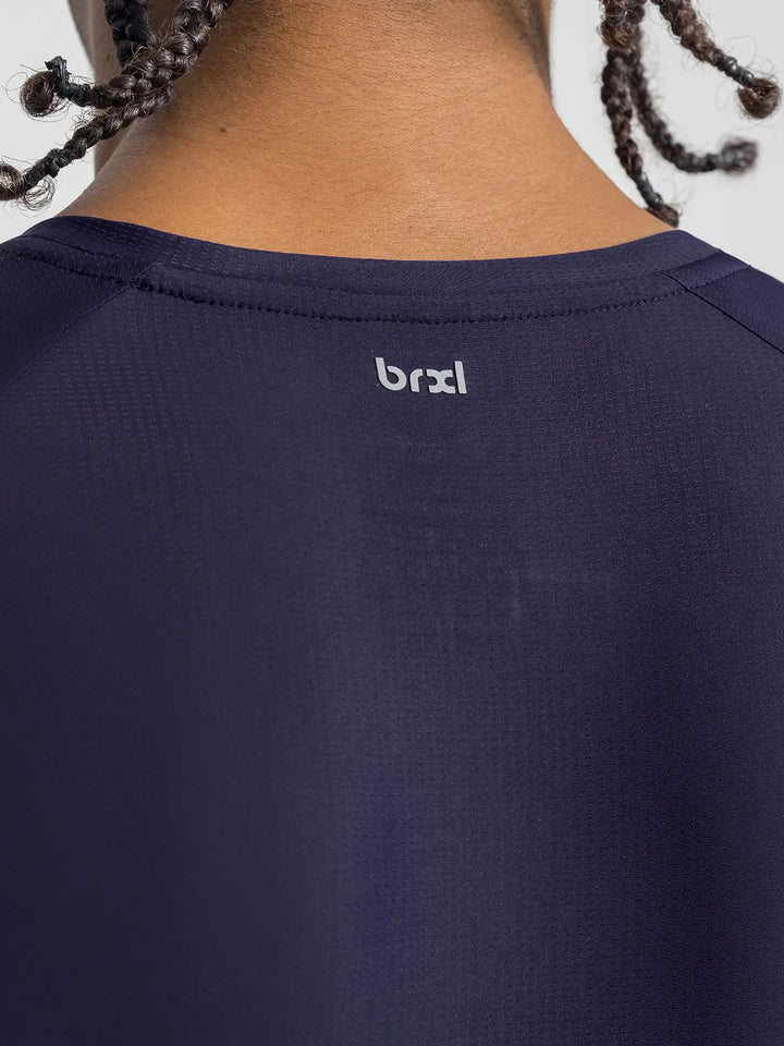 BrxlMen™  Raglan Sleeves Quick Dry Slim Fit  Workout Tee For Men