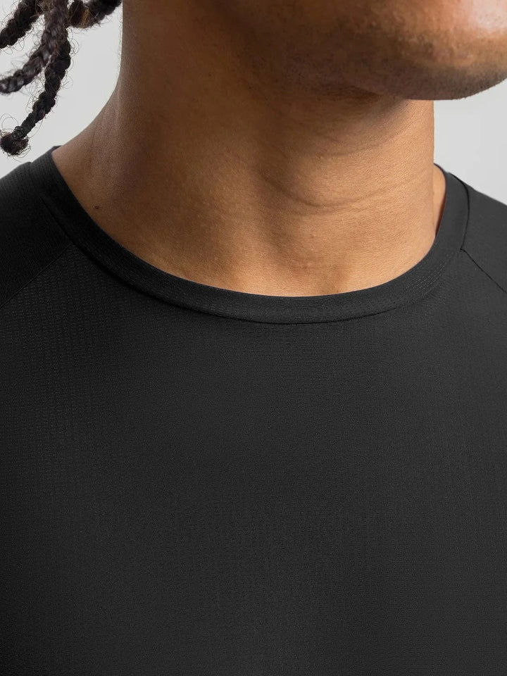 BrxlMen™  Raglan Sleeves Quick Dry Slim Fit  Workout Tee For Men