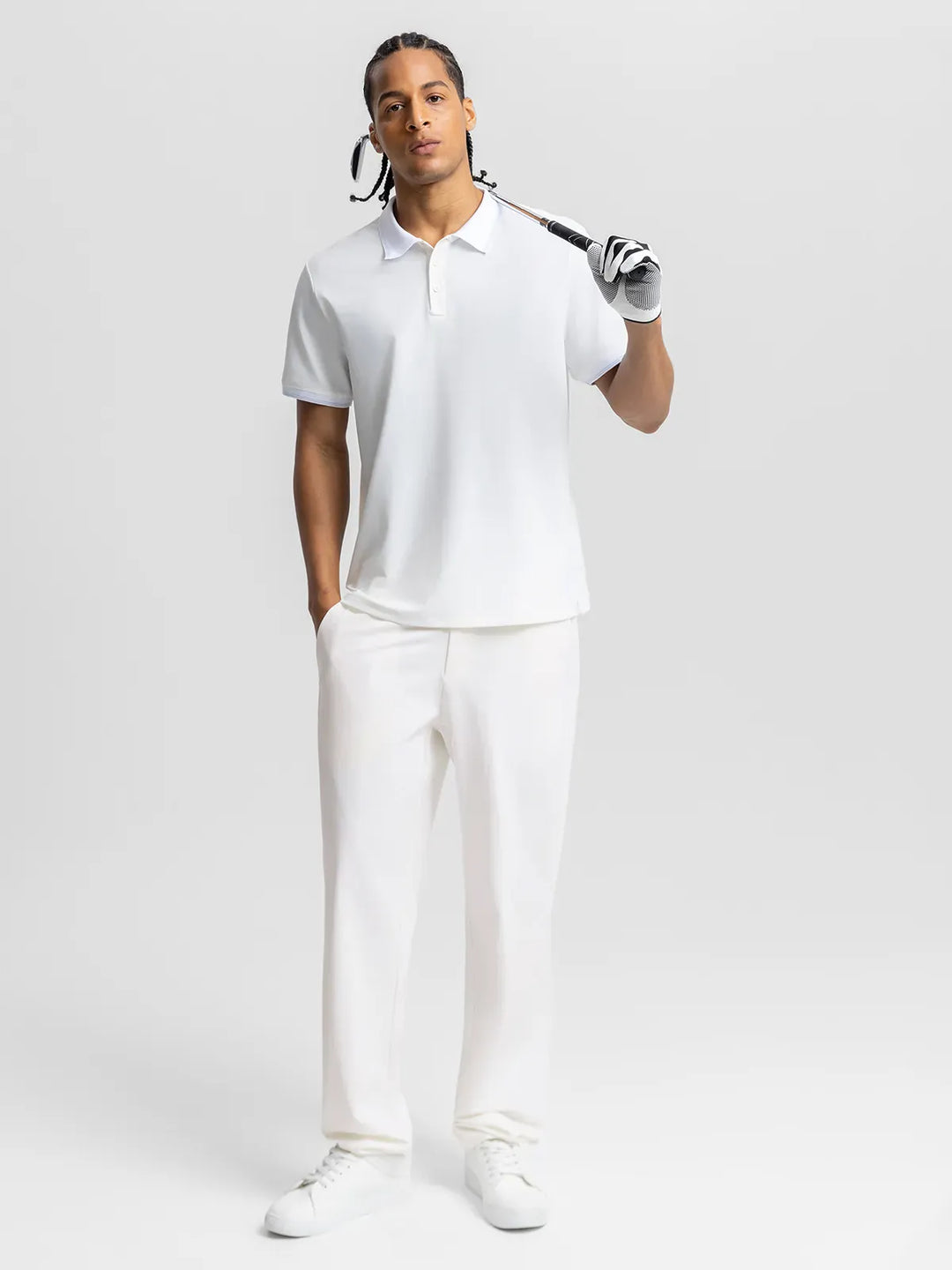 BrxlMen™  Stretch Slim Fit Quick Dry Golf Pants with Pockets