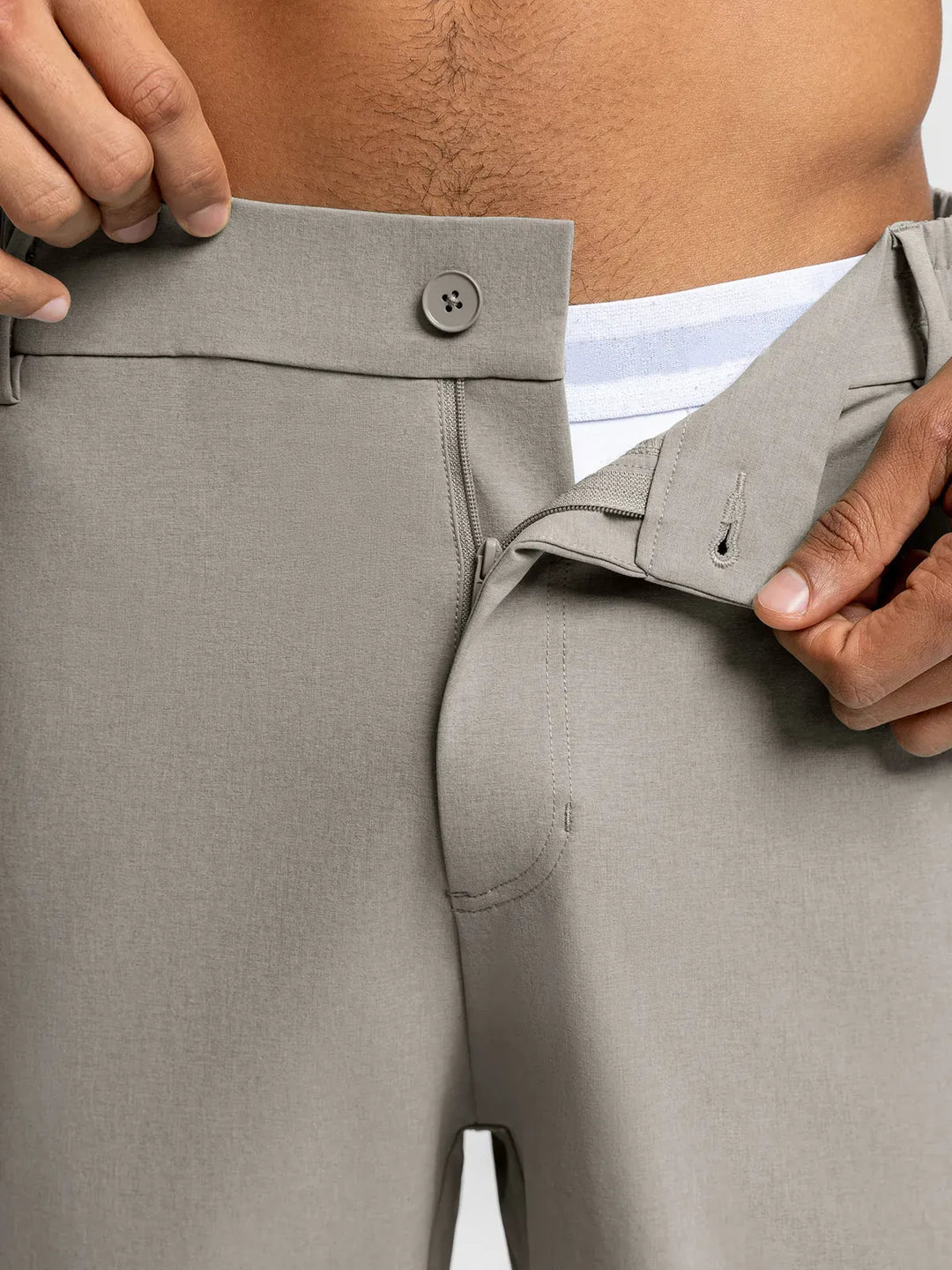 BrxlMen™  Stretch Slim Fit Quick Dry Golf Pants with Pockets