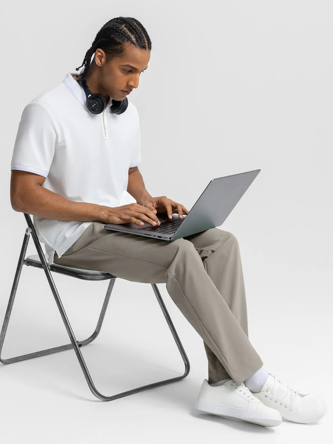 BrxlMen™  Stretch Slim Fit Quick Dry Golf Pants with Pockets