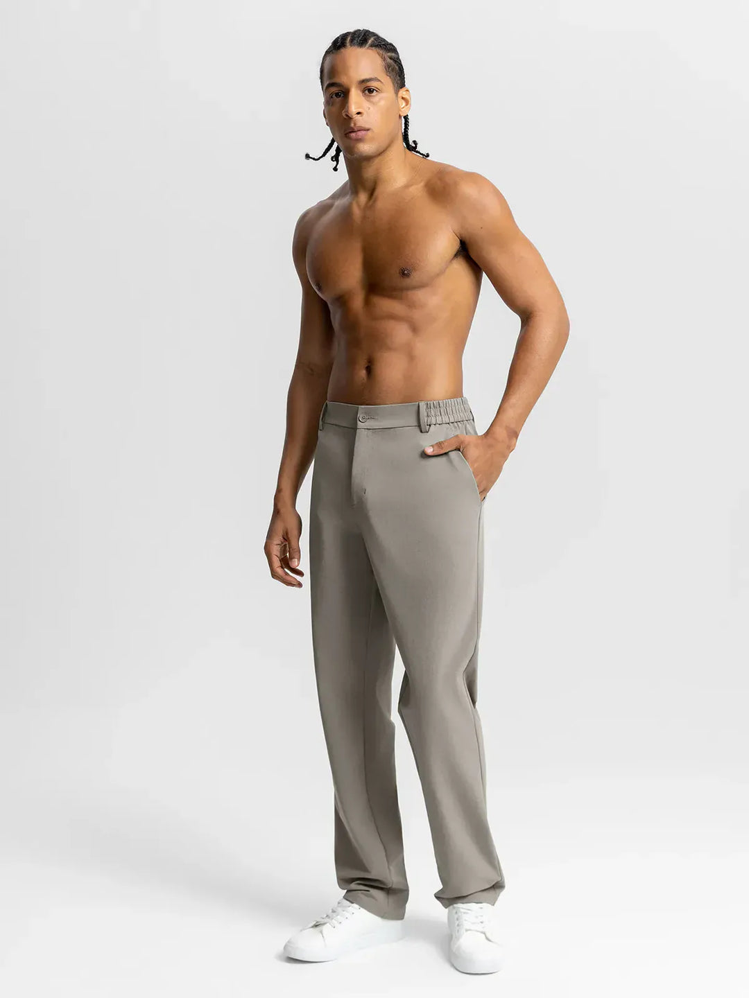 BrxlMen™  Stretch Slim Fit Quick Dry Golf Pants with Pockets