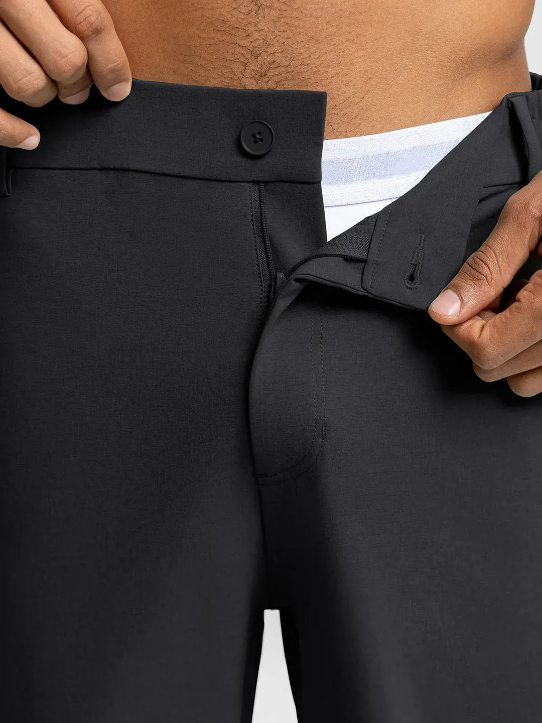 BrxlMen™  Stretch Slim Fit Quick Dry Golf Pants with Pockets