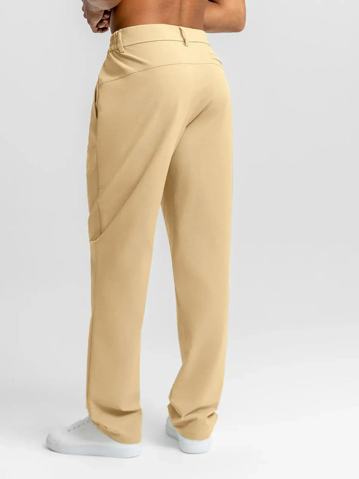 BrxlMen™  Stretch Slim Fit Quick Dry Golf Pants with Pockets