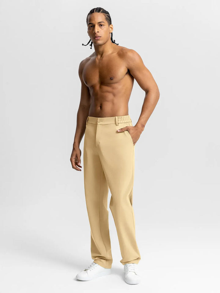 BrxlMen™  Stretch Slim Fit Quick Dry Golf Pants with Pockets
