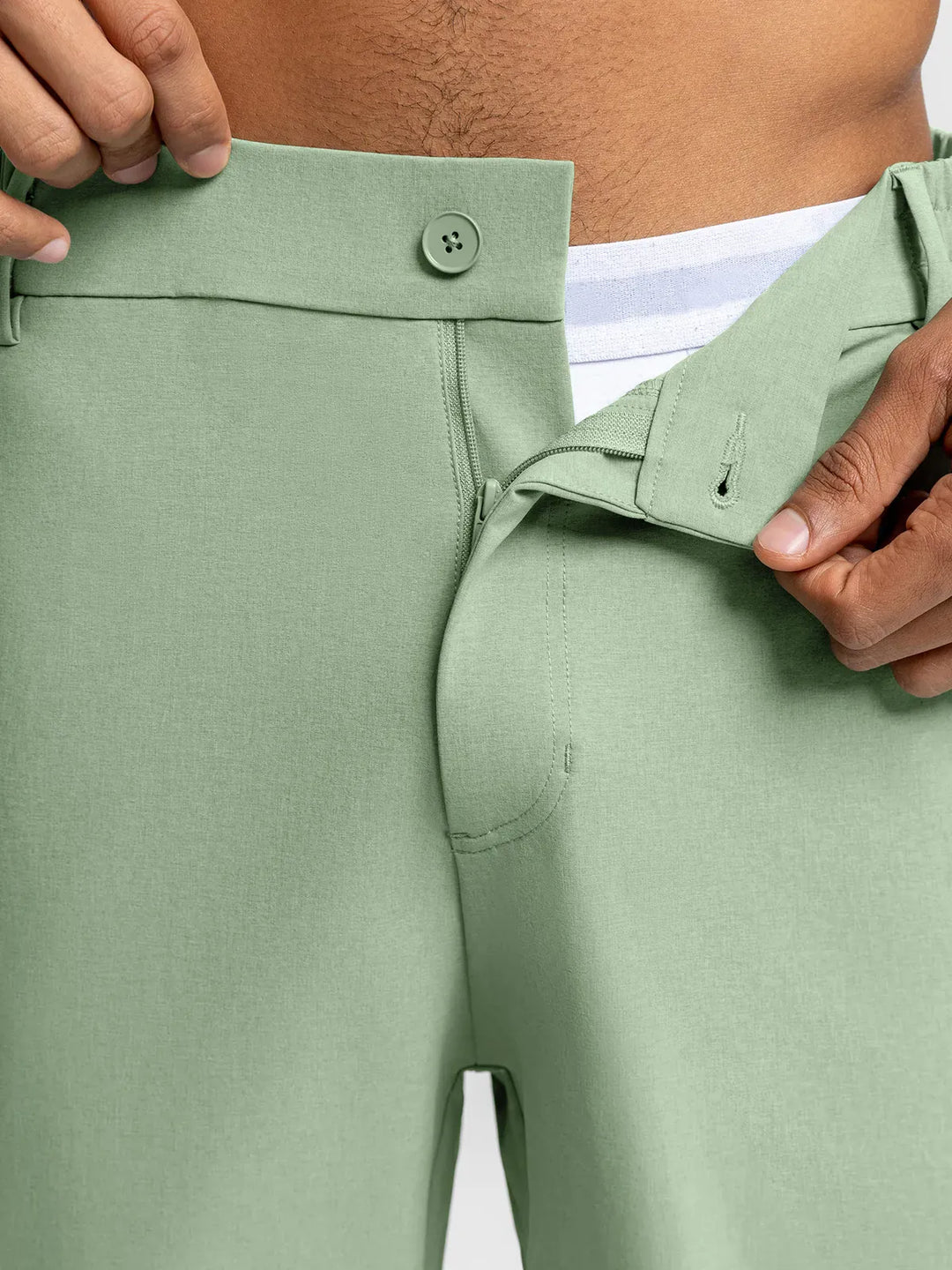 BrxlMen™  Stretch Slim Fit Quick Dry Golf Pants with Pockets