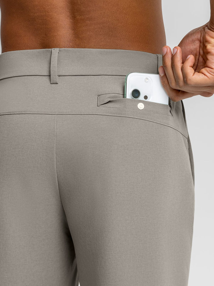BrxlMen™  Stretch Slim Fit Quick Dry Golf Pants with Pockets