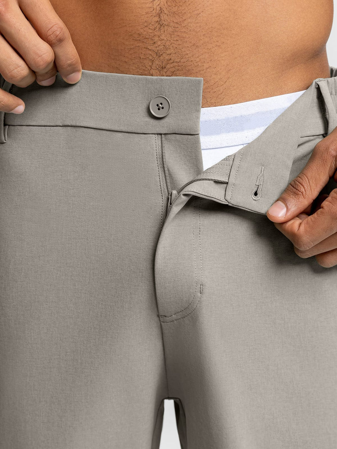 BrxlMen™  Stretch Slim Fit Quick Dry Golf Pants with Pockets