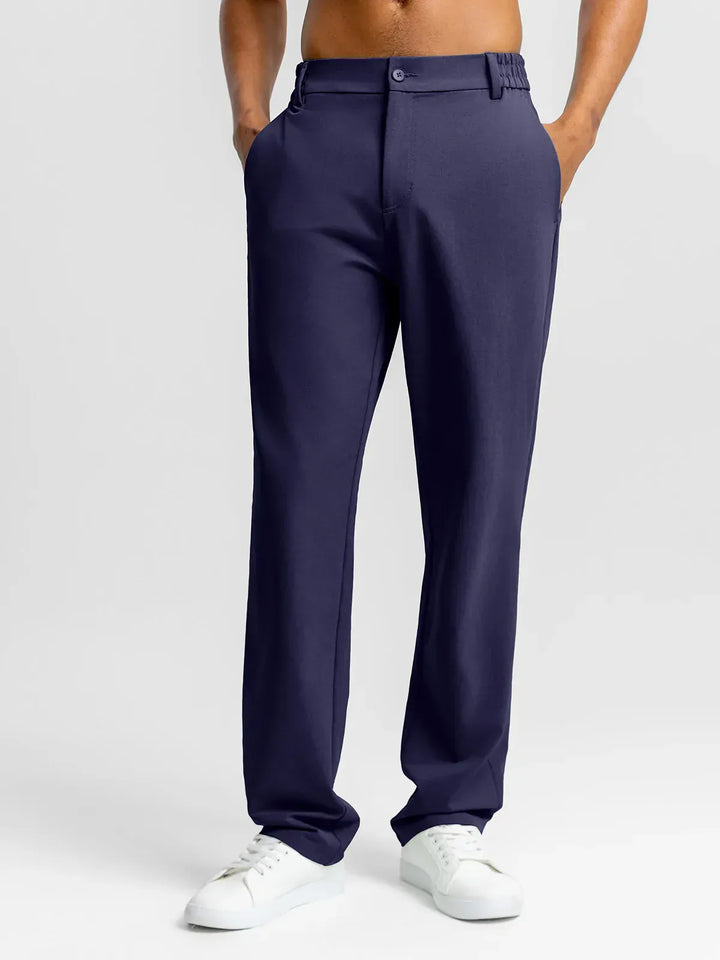 BrxlMen™  Stretch Slim Fit Quick Dry Golf Pants with Pockets