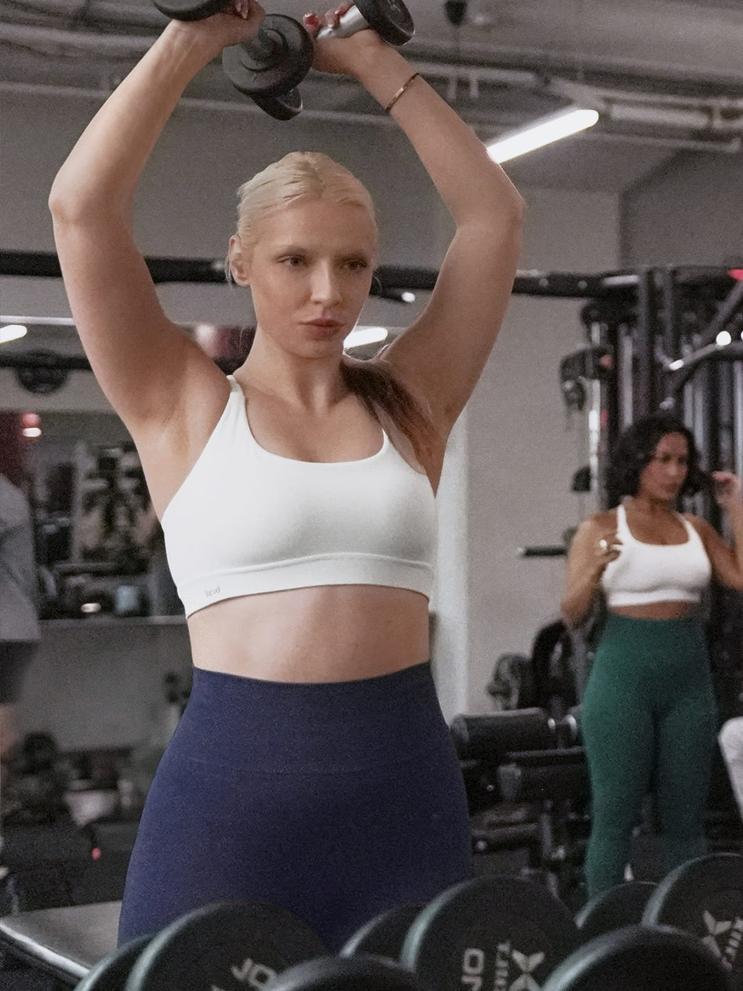 BrxlZero™ Adjustable Strap Square Neck Low Impact Yoga Sports Bra