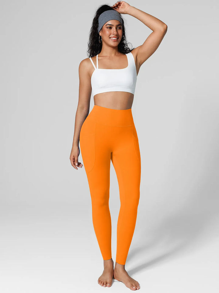 BrxlZero™ High Rise Side Pockets Buttery Soft Yoga Leggings