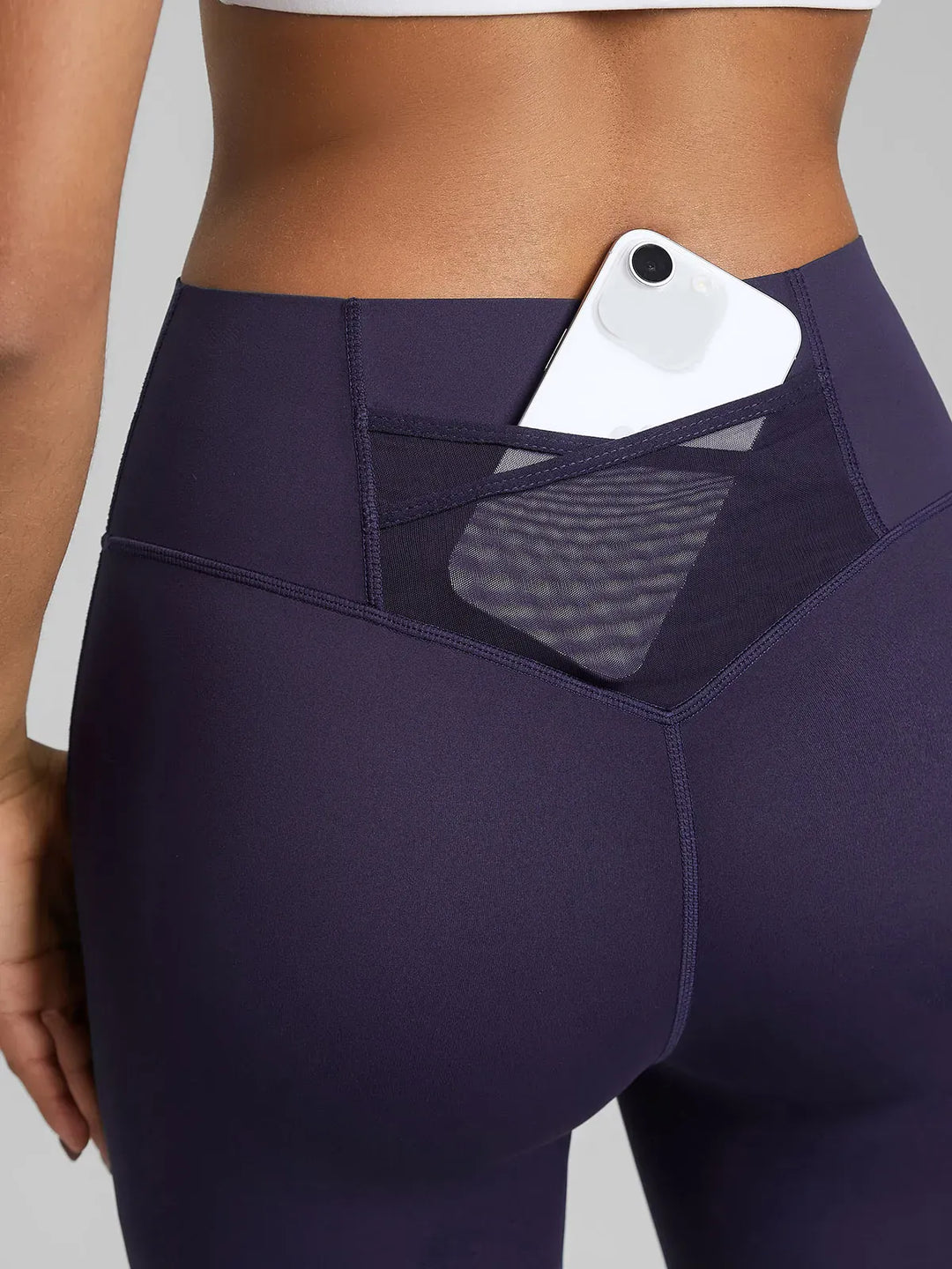 BrxlZero™ High Waist Tummy Control Capri Yoga Leggings with Pocket