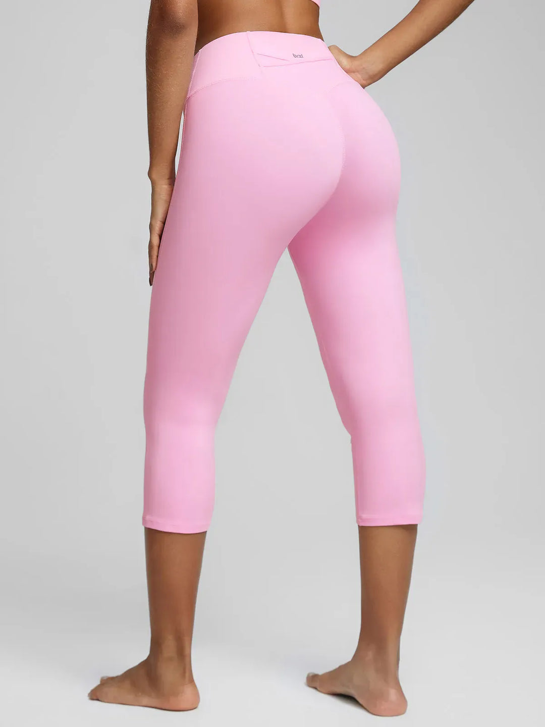 BrxlZero™ High Waist Tummy Control Capri Yoga Leggings with Pocket