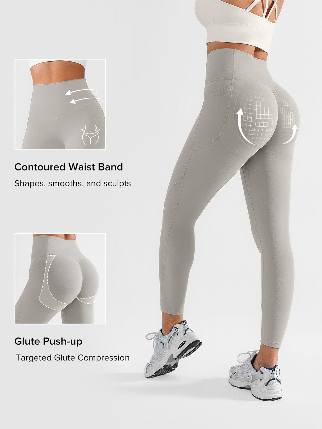 BrxlZero™ Side Pocket Butt-Lift Leggings