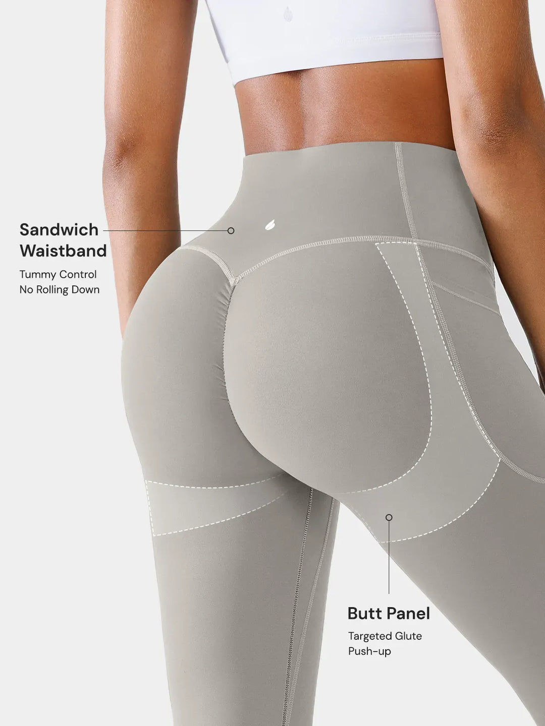 BrxlZero™ Side Pocket Butt-Lifting Leggings