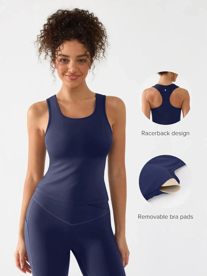 BRXL® BrxlZero™ Yoga Racerback Tank Tops