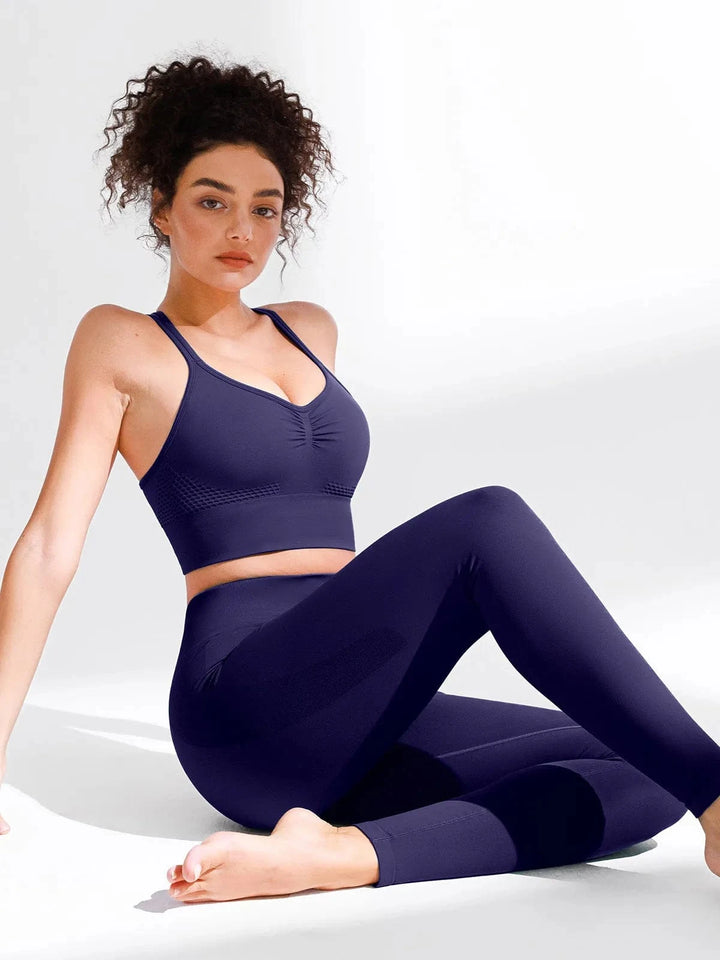BRXL® Butt Lifting Seamless Bra Scrunch Leggings Set