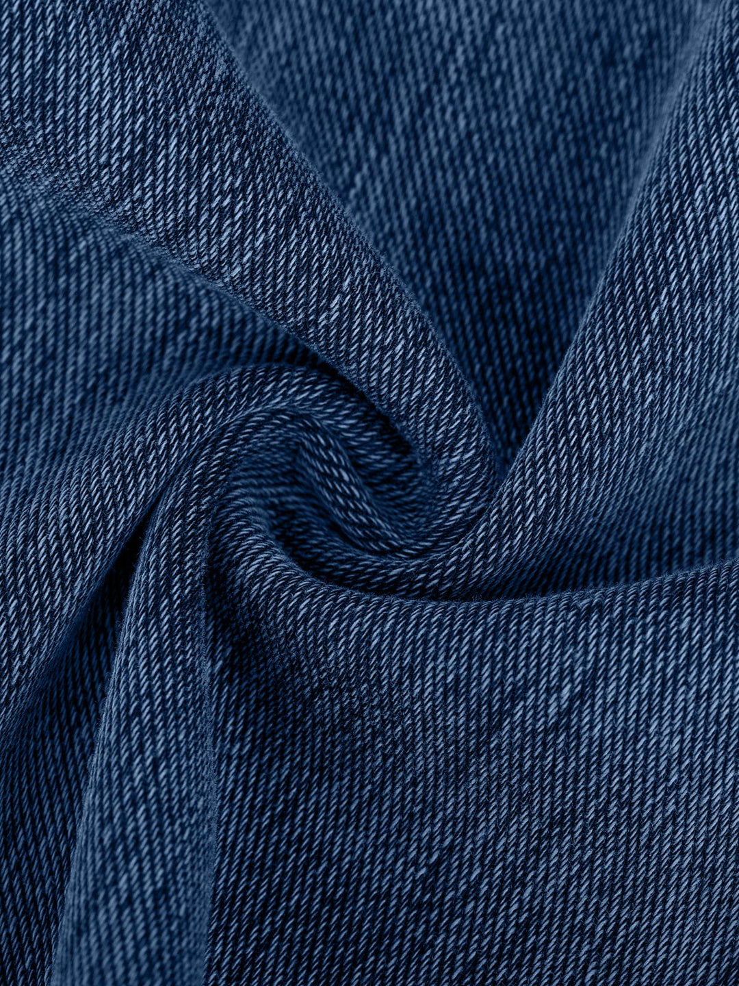 A model wearing a BRXL® Crossover Denim Side Pockets Flare Leggings in