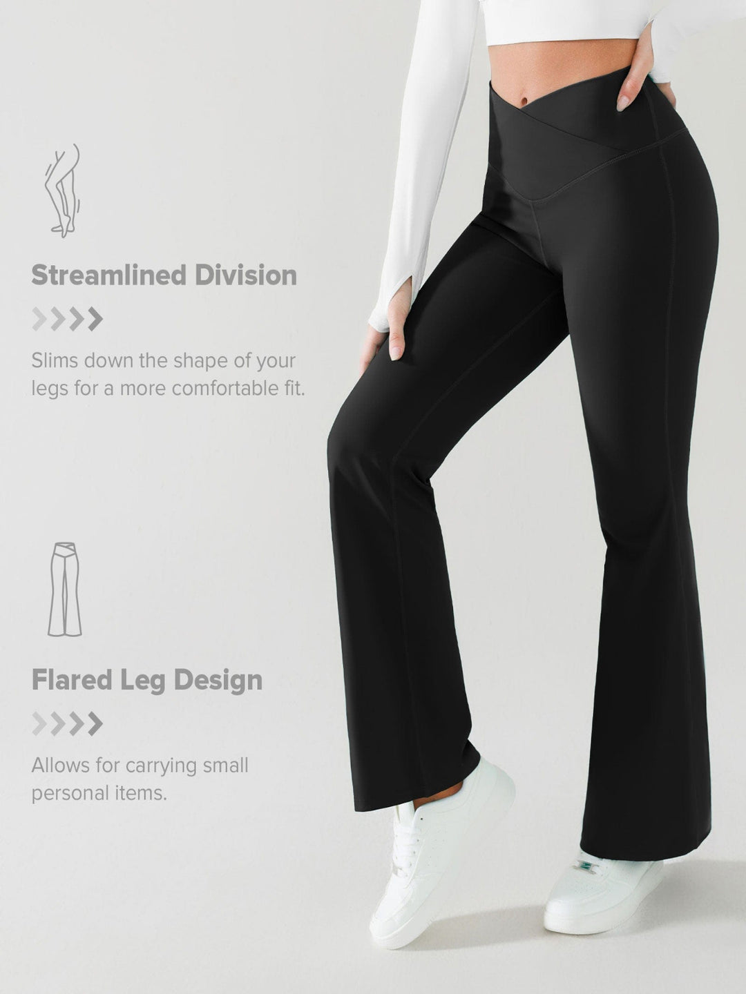 4How Sportlegging voor dames, met zakken voor mobiele telefoon, hoge taille, sportbroek, fitness 4How Sportlegging voor dames, met zakken voor mobiele telefoon, hoge taille, sportbroek, fitness