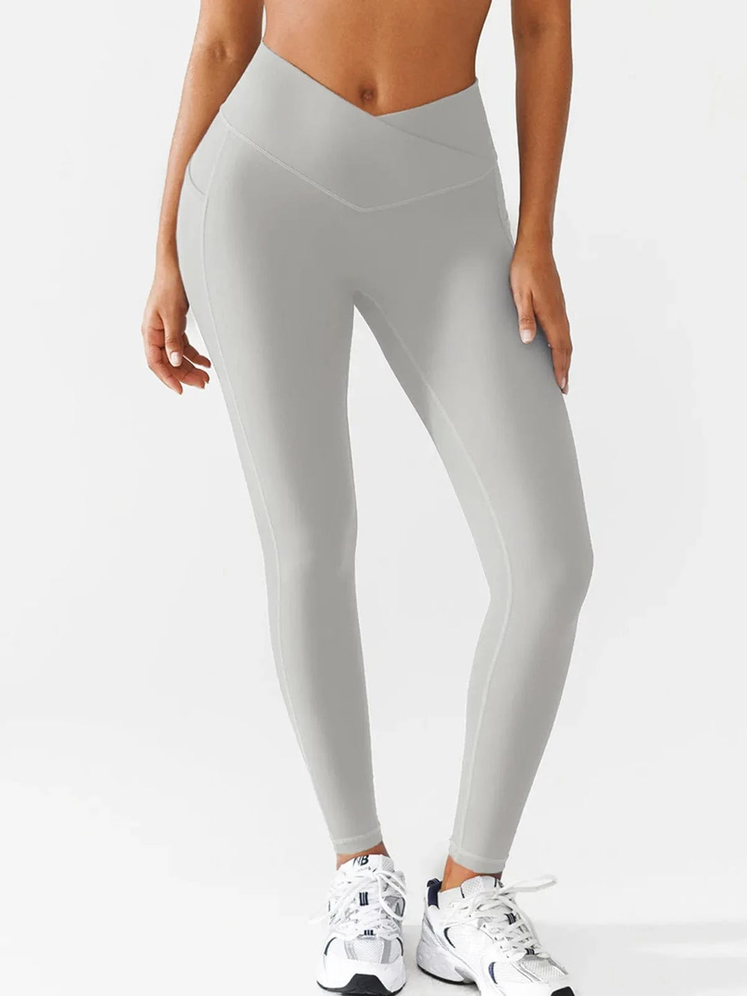 BRXL® Crossover Running Leggings with Pockets