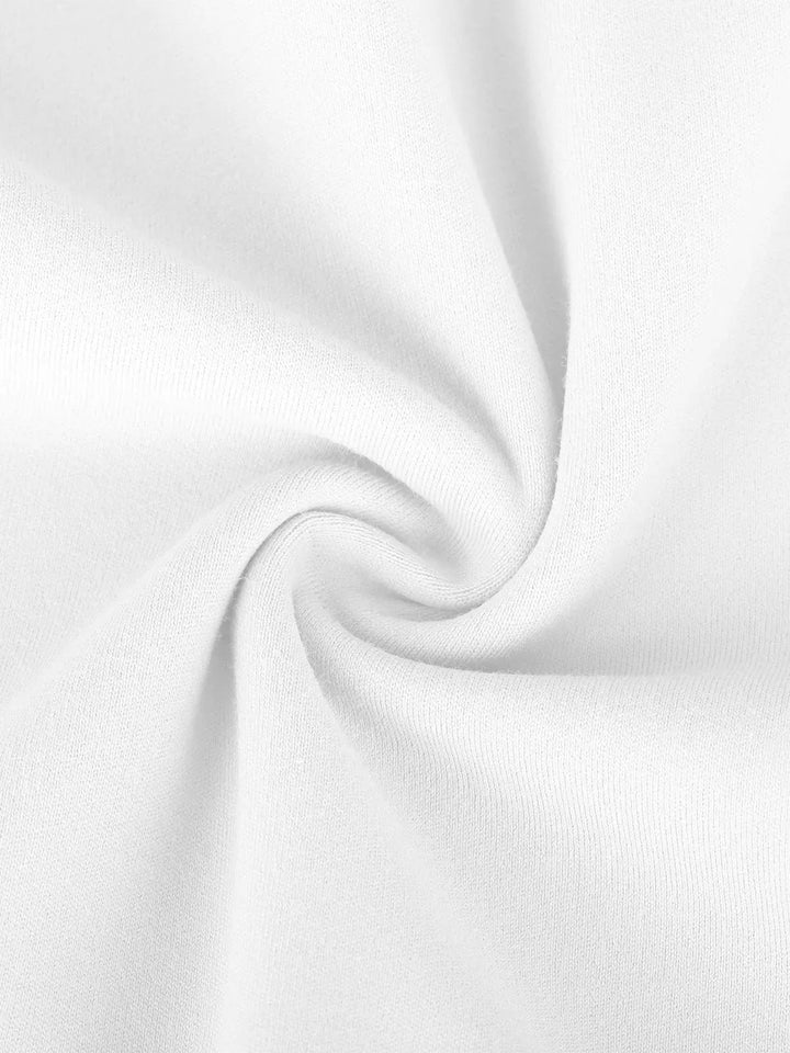 A model wearing a BRXL® Flow Y Racerback Bra with Low Cut and Spaghetti Straps in