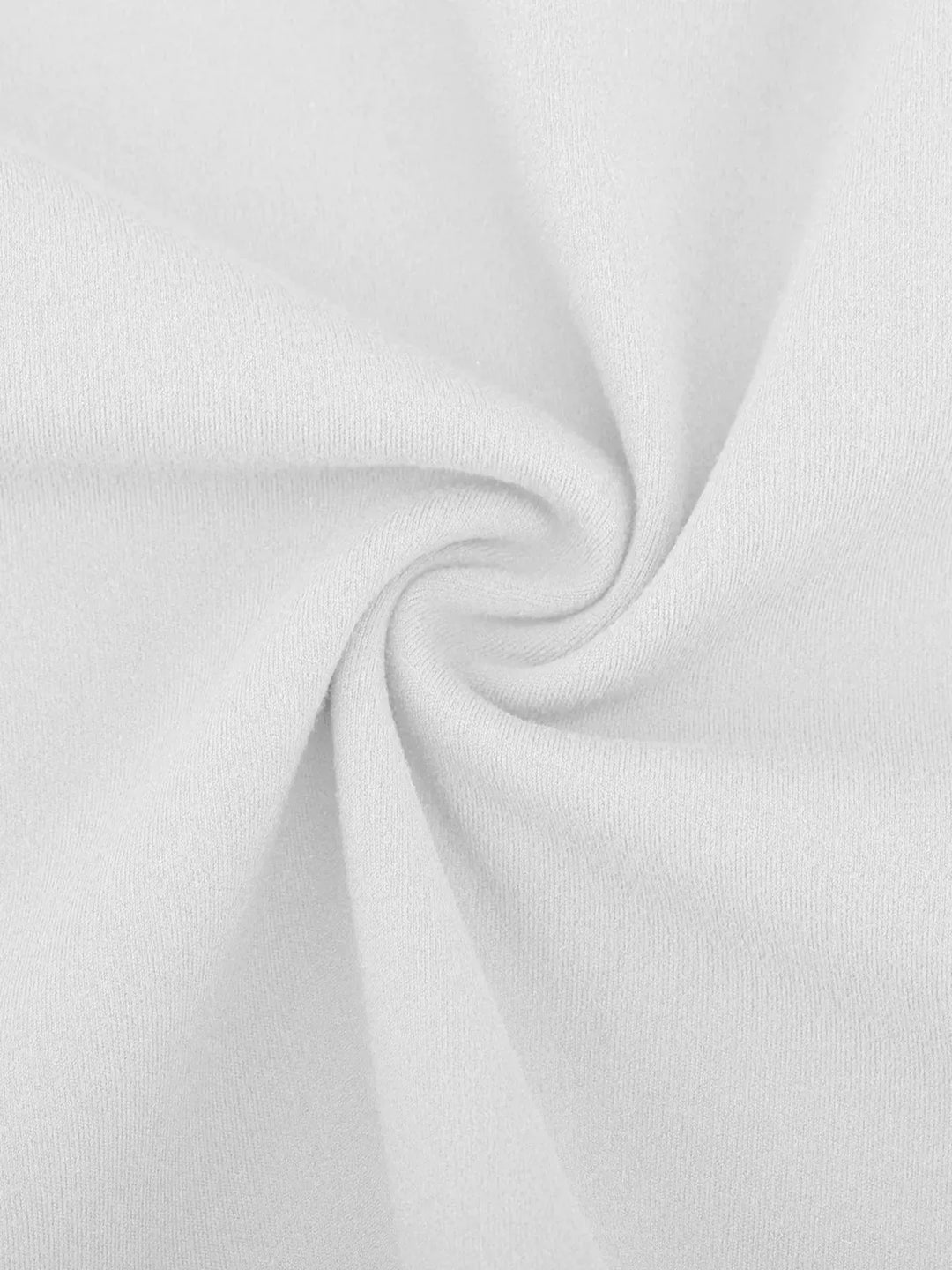 A model wearing a BRXL® Half Front Zipper Activewear Cropped Top in