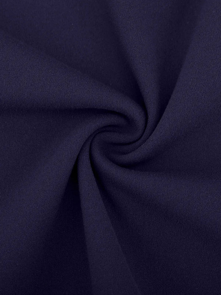 A model wearing a BRXL® Half Front Zipper Cropped Top Seamless Butt-Lifting Leggings Set in