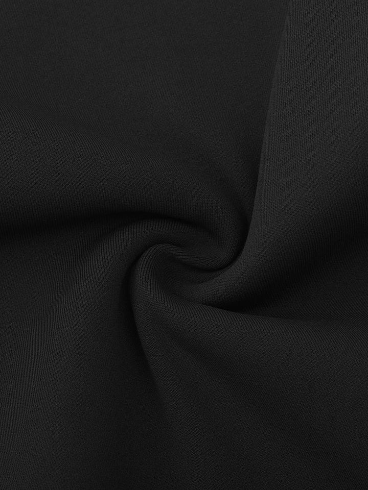 A model wearing a BRXL® High Rise Side Pockets Fleece Lined Leggings in