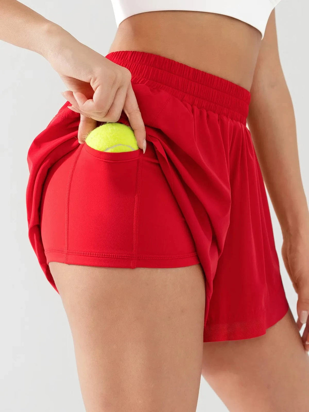 BRXL® High Waisted Butterfly Split Running Shorts For Women