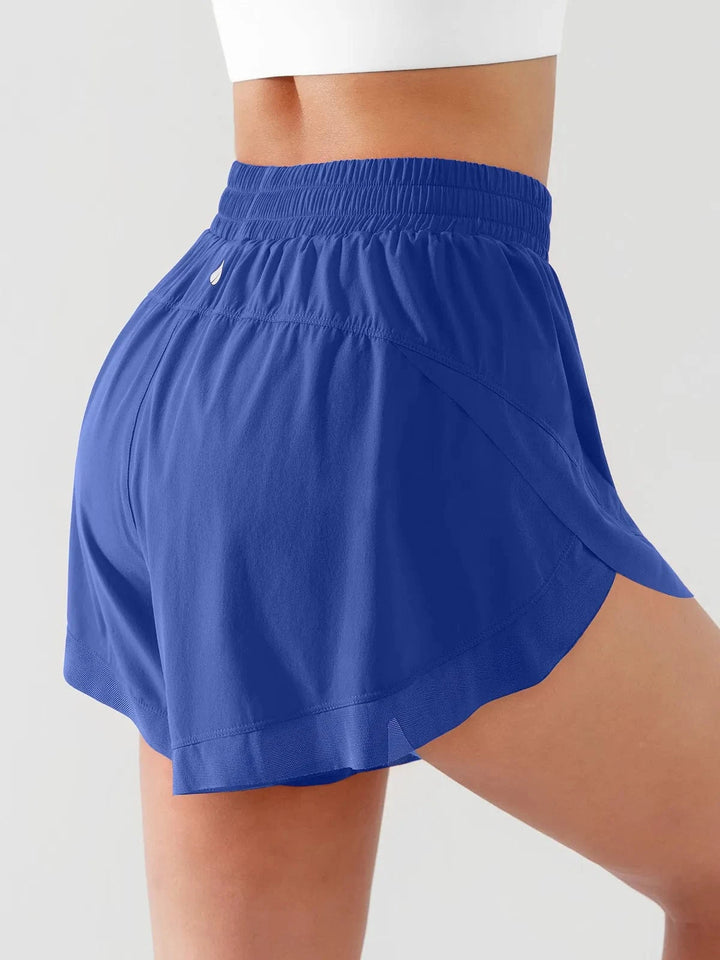 BRXL® High Waisted Butterfly Split Running Shorts For Women