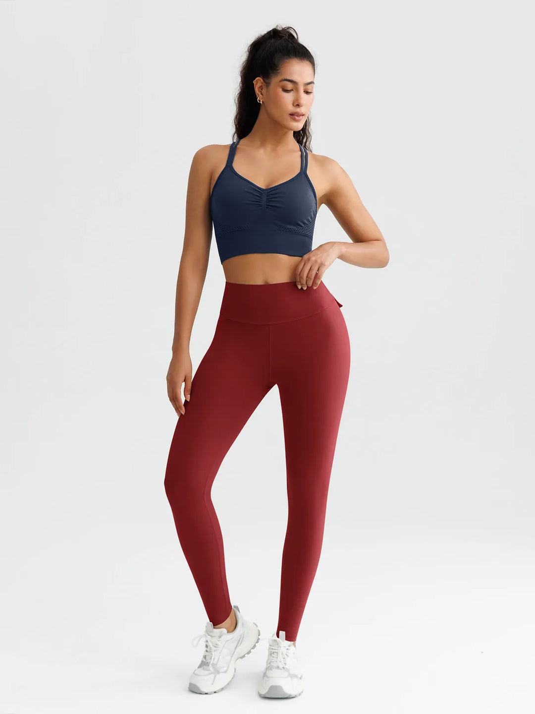 High-Waisted Hidden Scrunch Leggings with Cargo Pockets