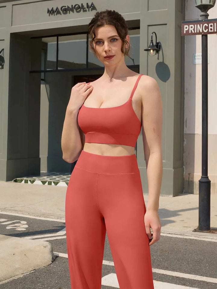 BRXL® High Waisted Wide Leg Yoga Pants with Pockets