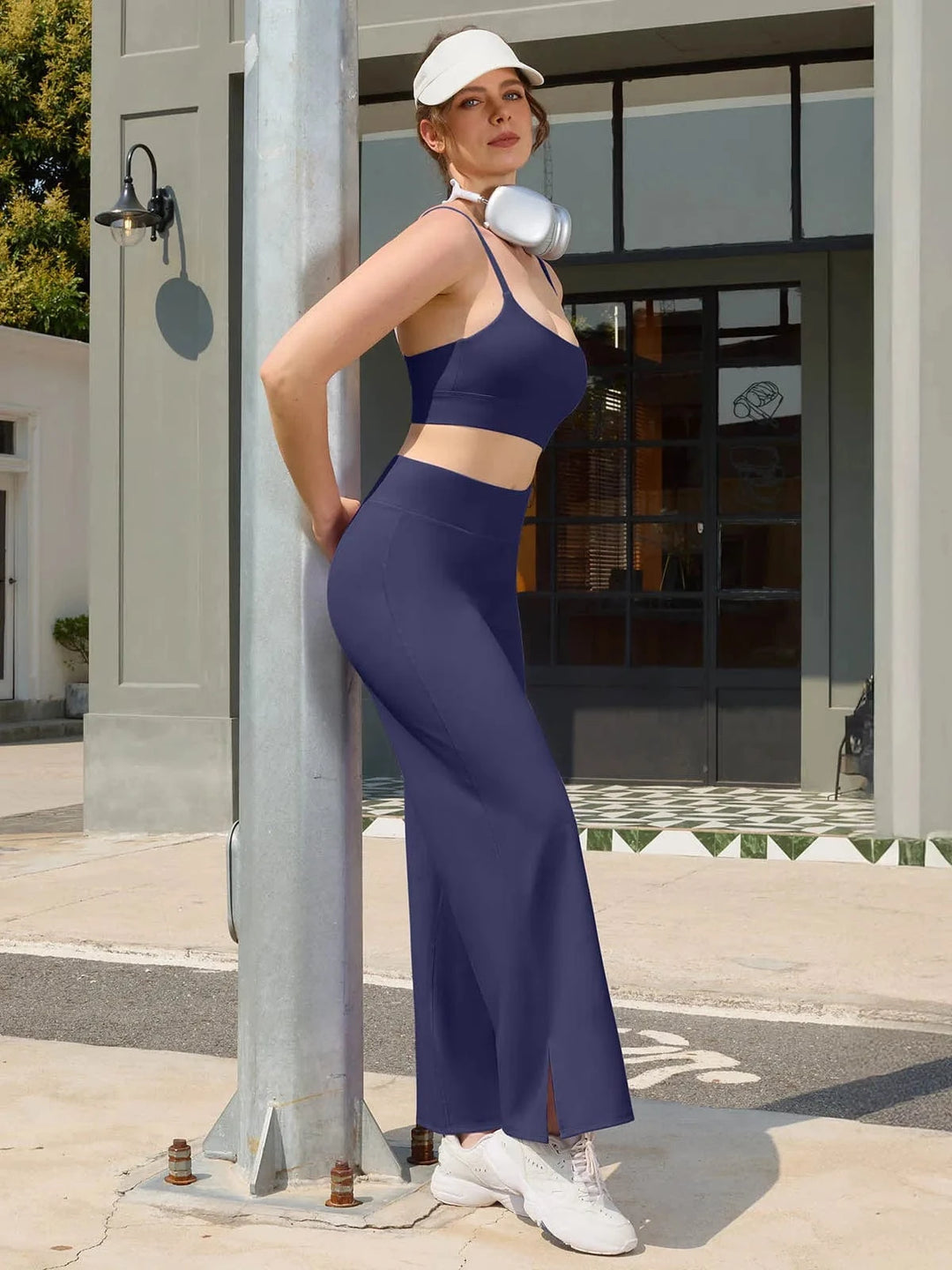 BRXL® High Waisted Wide Leg Yoga Pants with Pockets