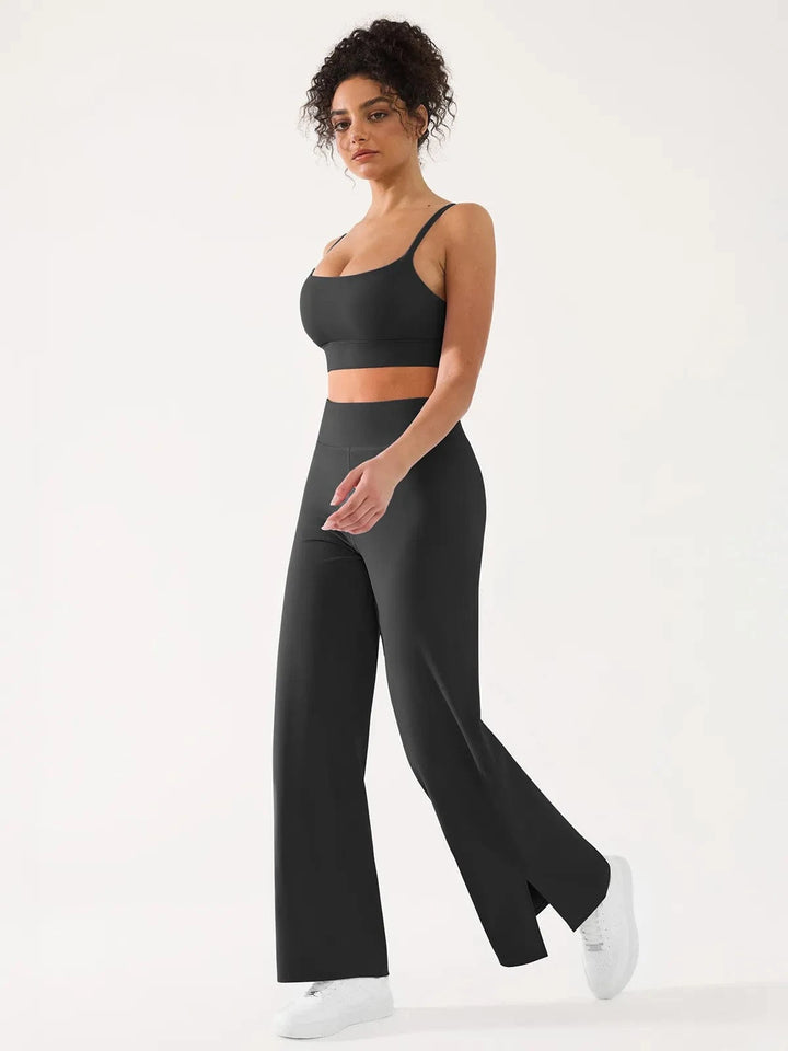 BRXL® High Waisted Wide Leg Yoga Pants with Pockets