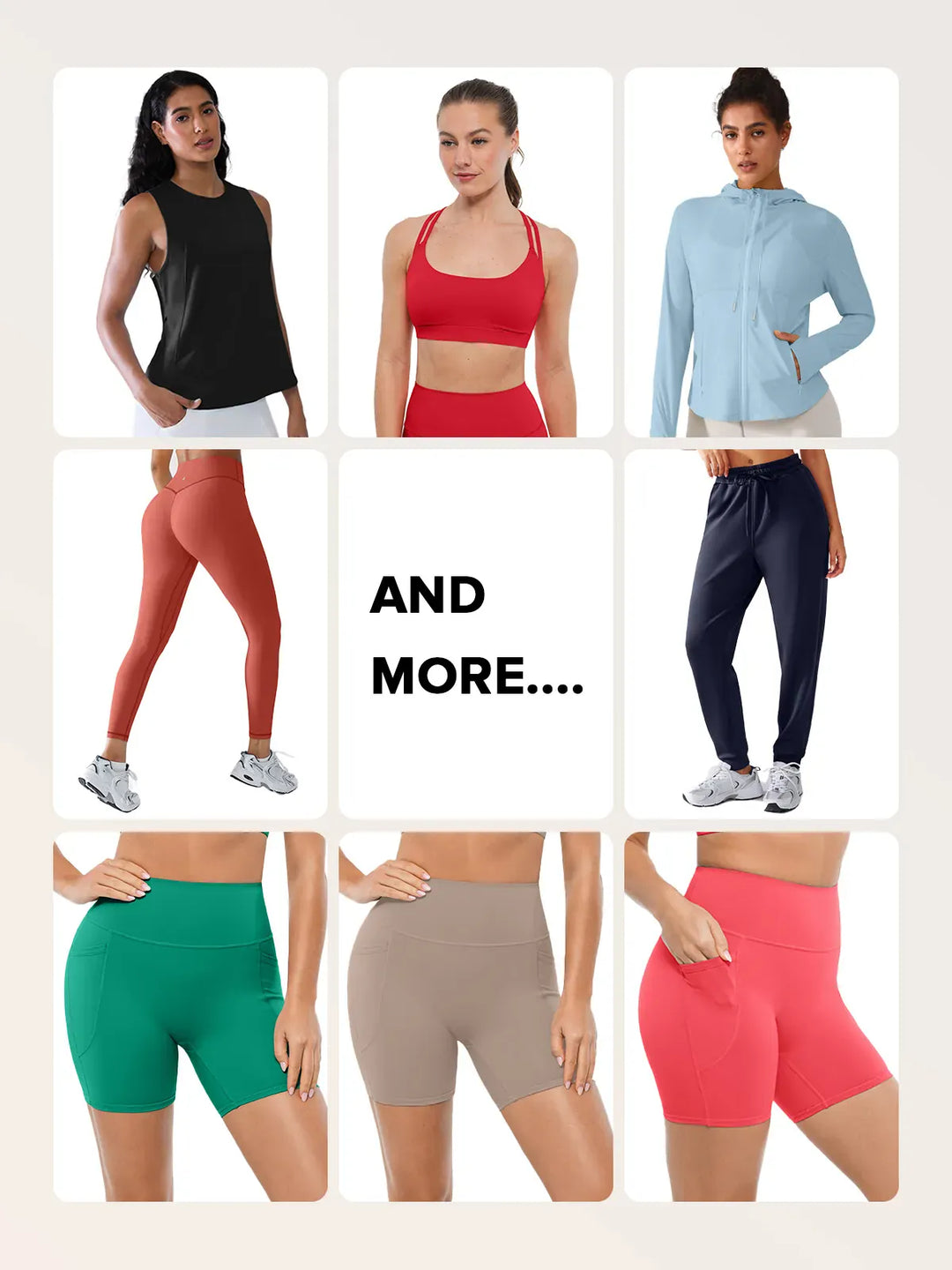 A model wearing a BRXL® Mystery Box: $7.99 for Activewear in