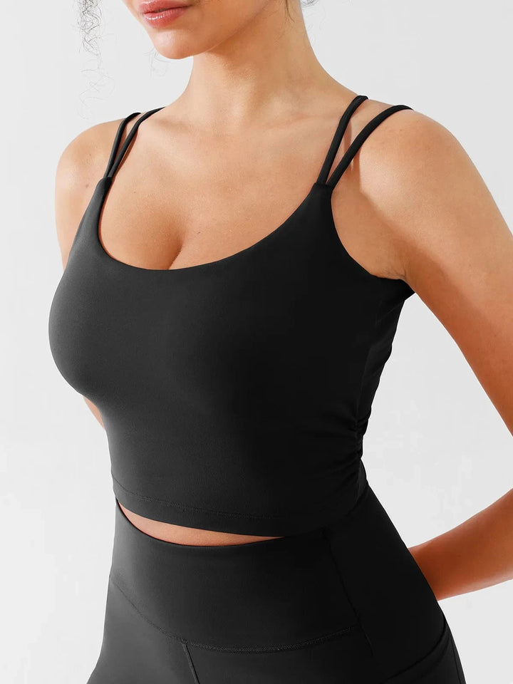 BRXL® Open Back Strappy Criss Cross Sports Bra