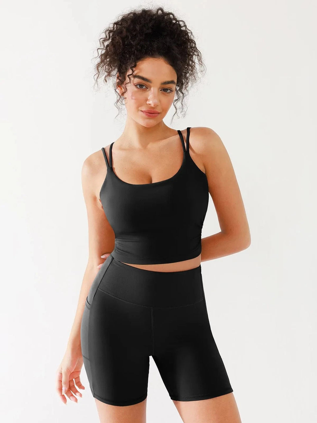 BRXL® Open Back Strappy Criss Cross Sports Bra